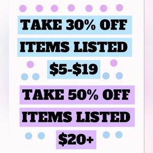 Promotional Discount Sign